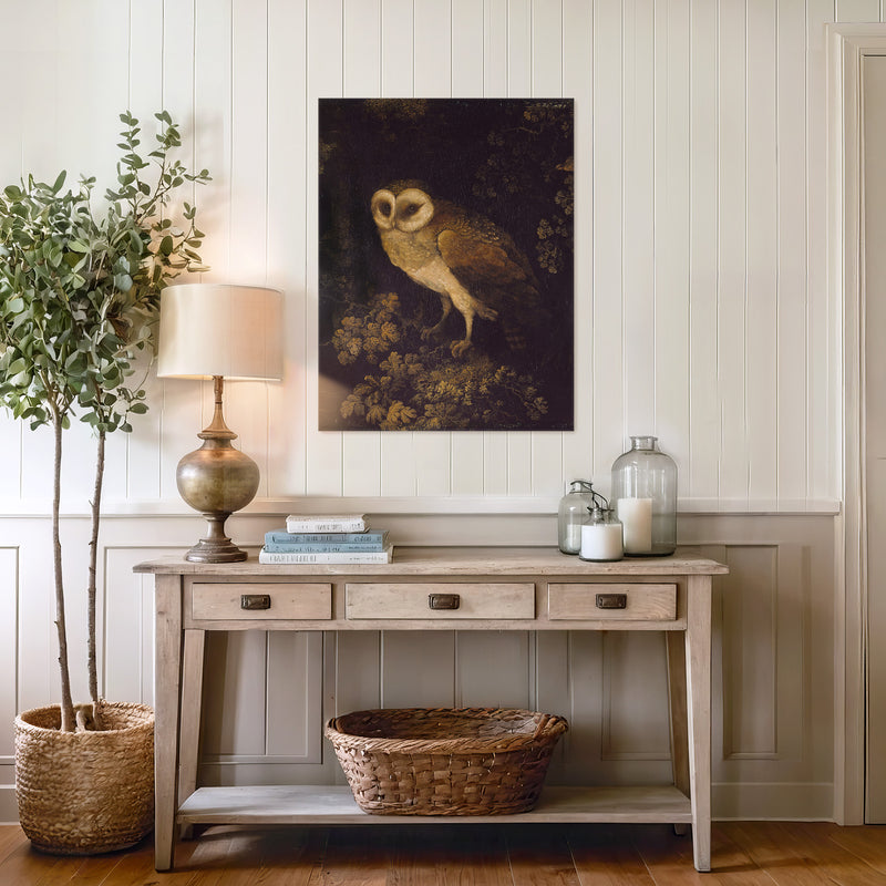 Owl Print - Sage and Rose Prints