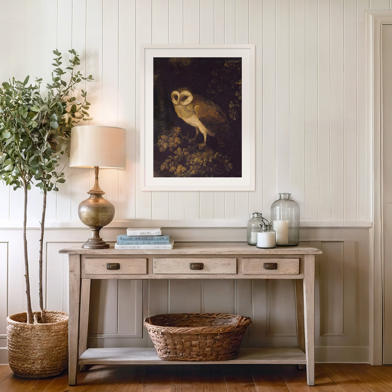 Owl Print - Sage and Rose Prints