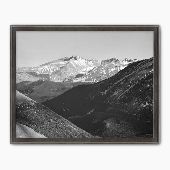 Historic Ansel Adams Black And White Landscape Photo - Sage and Rose Prints