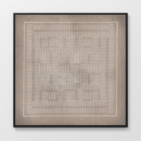 AK-21-Organic abstract of white and tan markings - Sage and Rose Prints