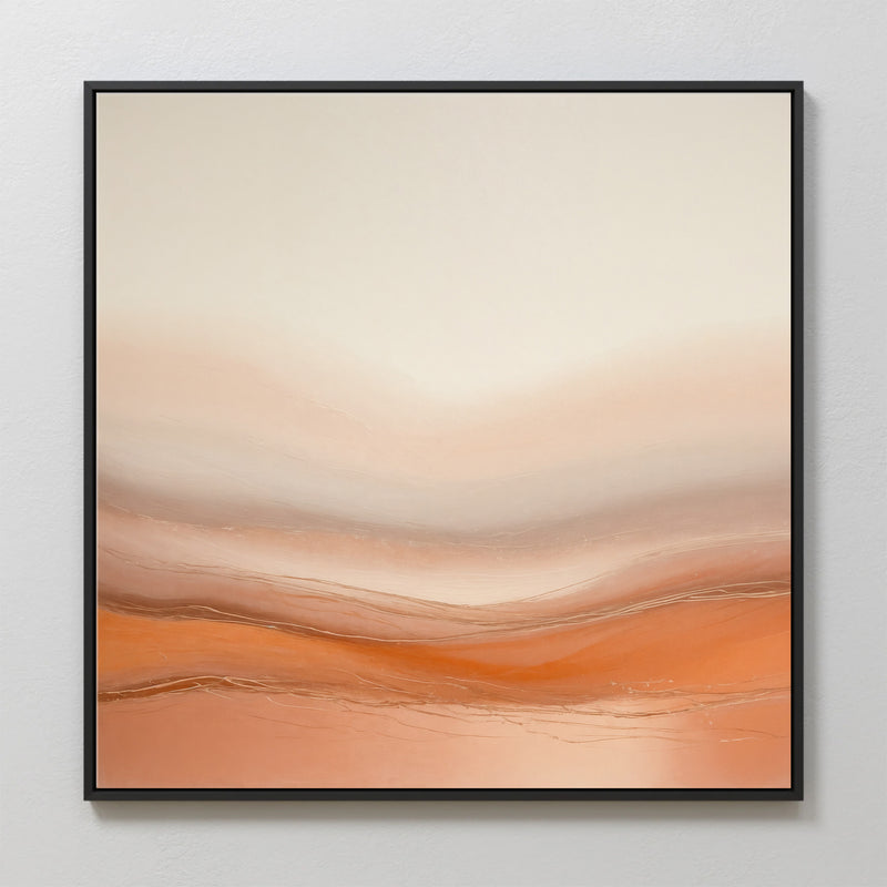 Earthy Terracotta Abstract Art - Sage and Rose Prints