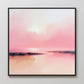 Vibrant Pink Abstract Painting - Sage and Rose Prints