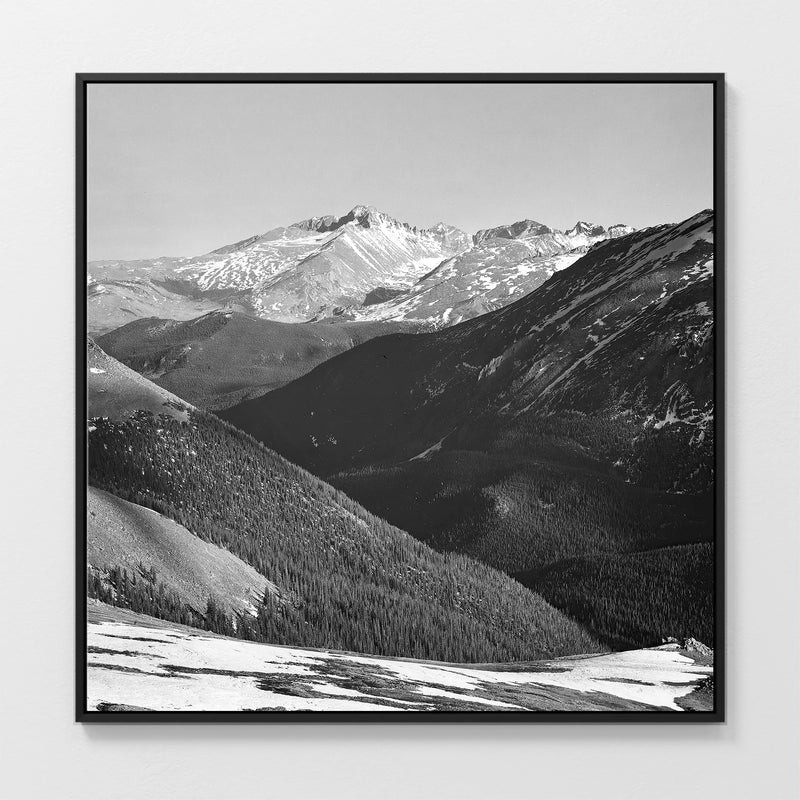 AK-18 Historic Ansel Adams Black And White Landscape Photo - Sage and Rose Prints