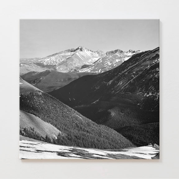 AK-18 Historic Ansel Adams Black And White Landscape Photo - Sage and Rose Prints
