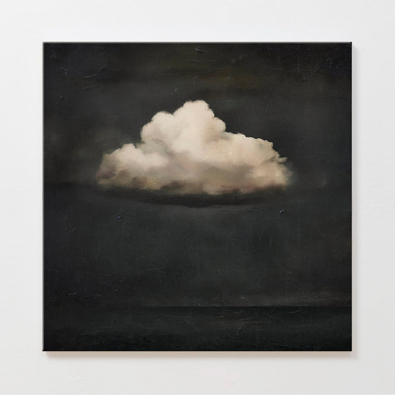 42-Moody Vintage Cloud Painting Print - Sage and Rose Prints