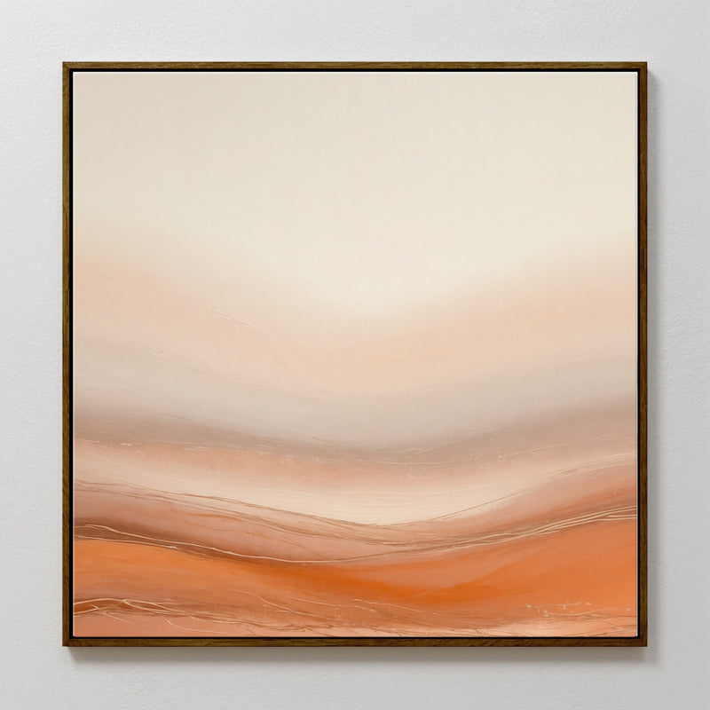 Earthy Terracotta Abstract Art - Sage and Rose Prints