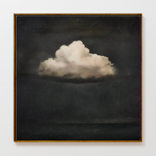 42-Moody Vintage Cloud Painting Print - Sage and Rose Prints