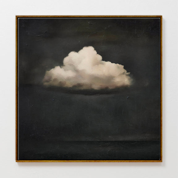 42-Moody Vintage Cloud Painting Print - Sage and Rose Prints