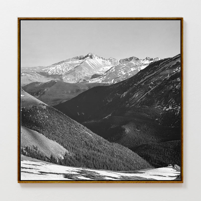 AK-18 Historic Ansel Adams Black And White Landscape Photo - Sage and Rose Prints