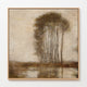 AK-47 Muted Impressionist Tree Landscape Print - Sage and Rose Prints