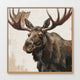 39- Moose Impressionist Painting Print - Sage and Rose Prints