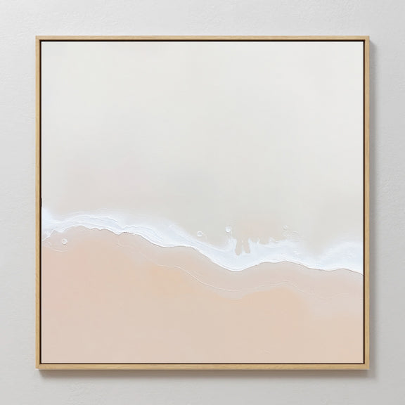 Minimalist Beige Beach - Sage and Rose Prints