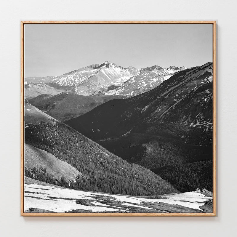 AK-18 Historic Ansel Adams Black And White Landscape Photo - Sage and Rose Prints