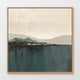 AK-14-Abstract Coastal Mountains in Dark Teals and Tans - Sage and Rose Prints