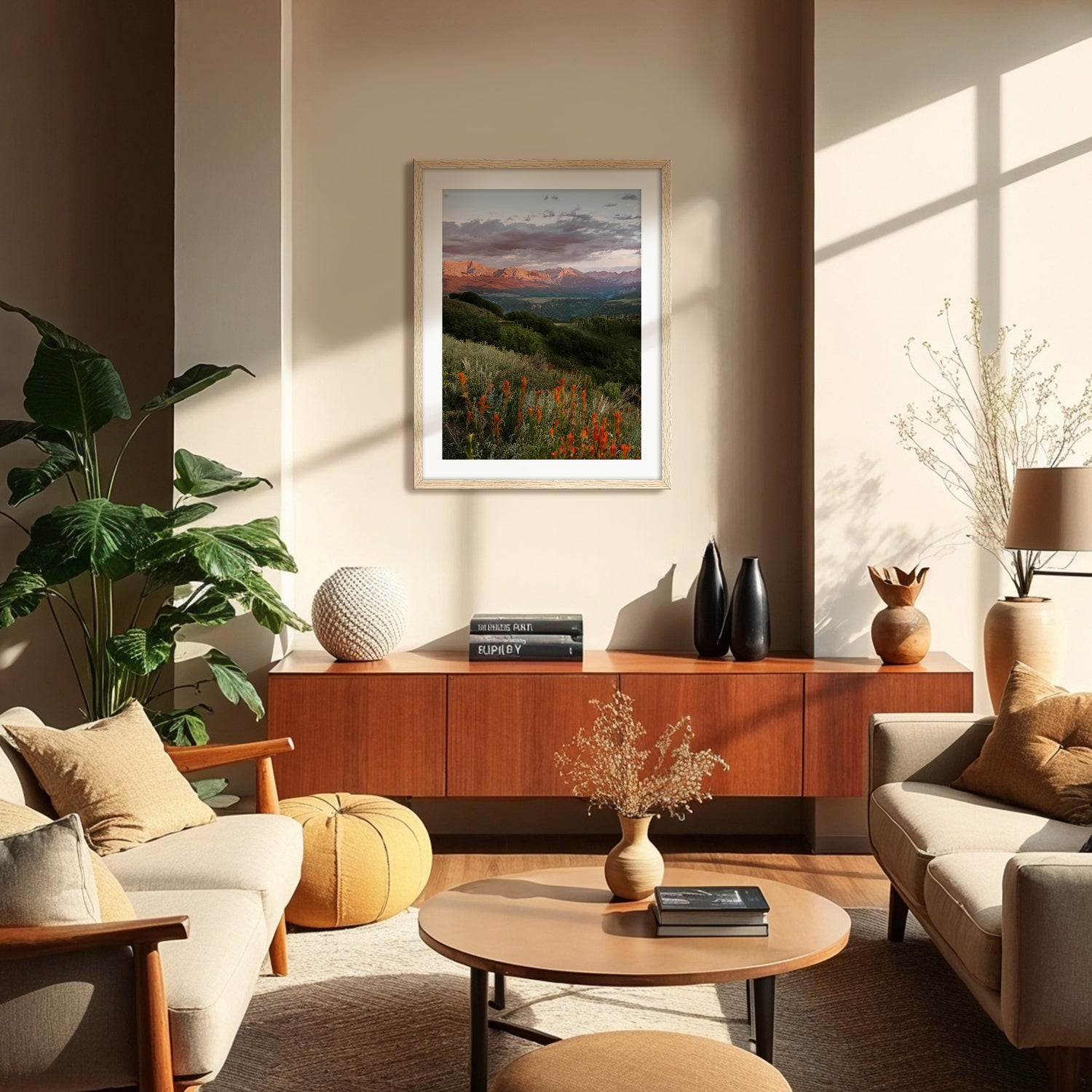 Telluride Mountain Sunset - Sage and Rose Prints