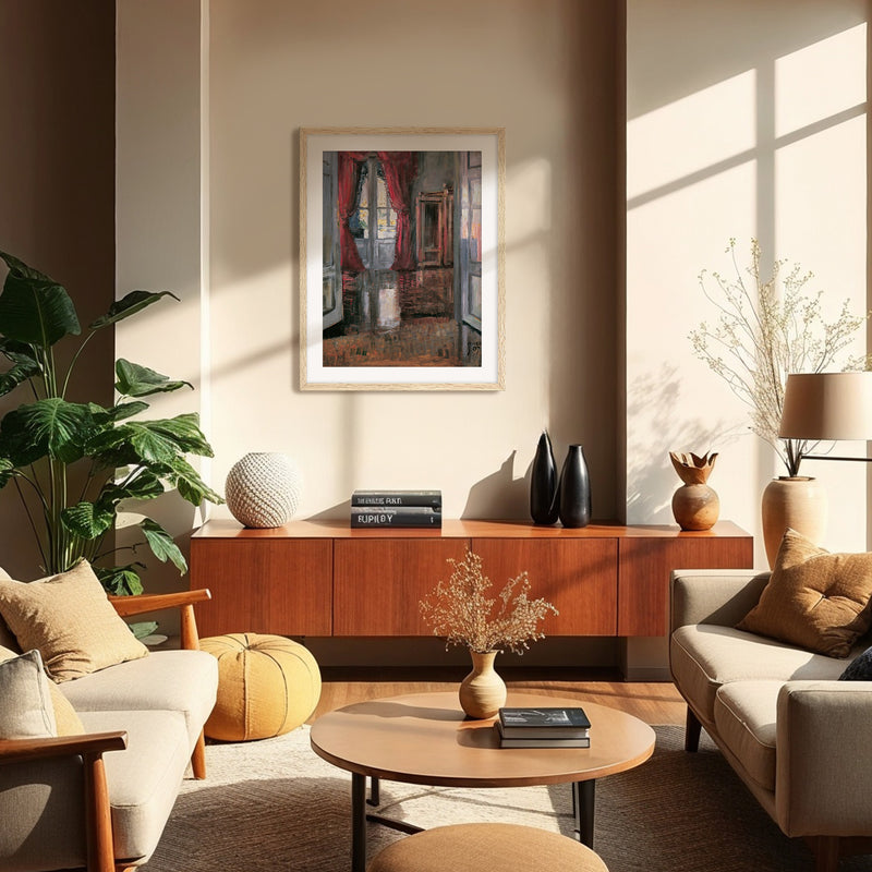 Post Impressionist Room Print - Sage and Rose Prints