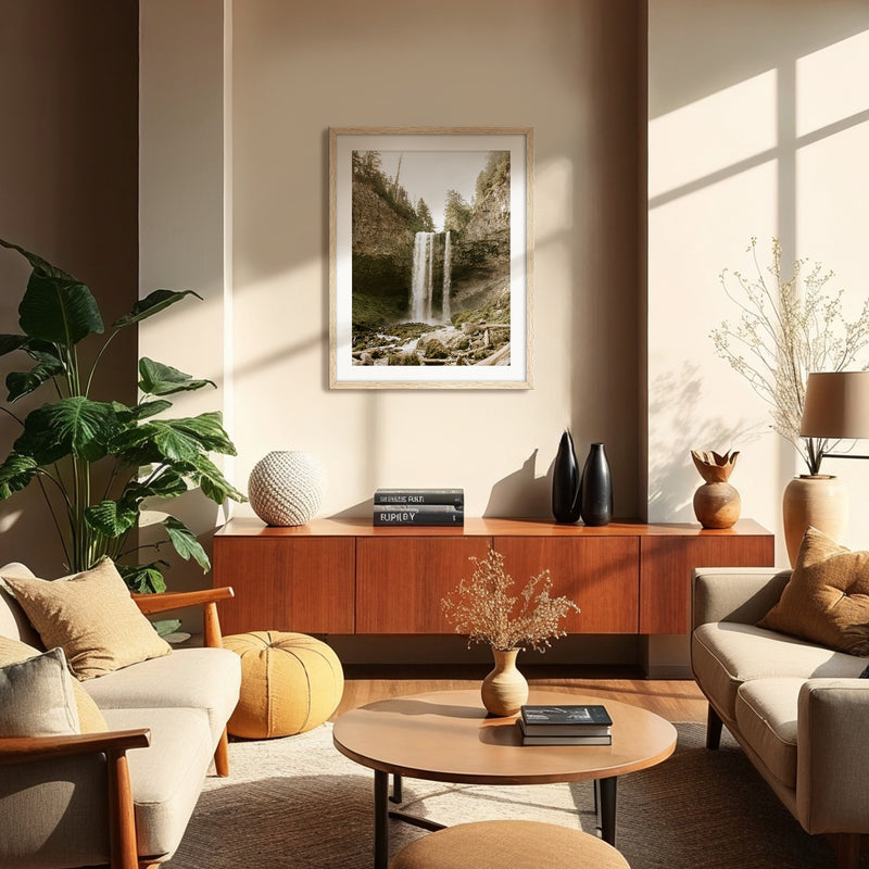 Falling - Sage and Rose Prints