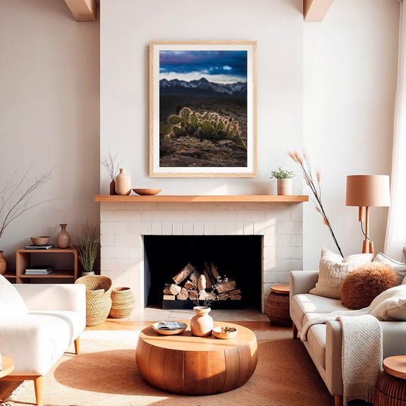 Desert Meets Mountain Photography - Sage and Rose Prints