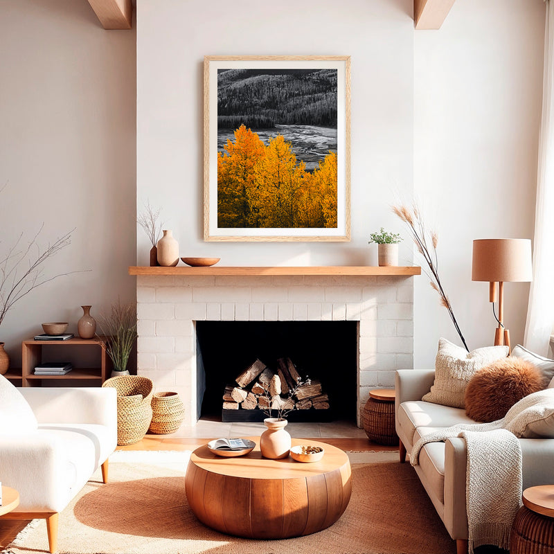 Fall Mountain Colors - Sage and Rose Prints