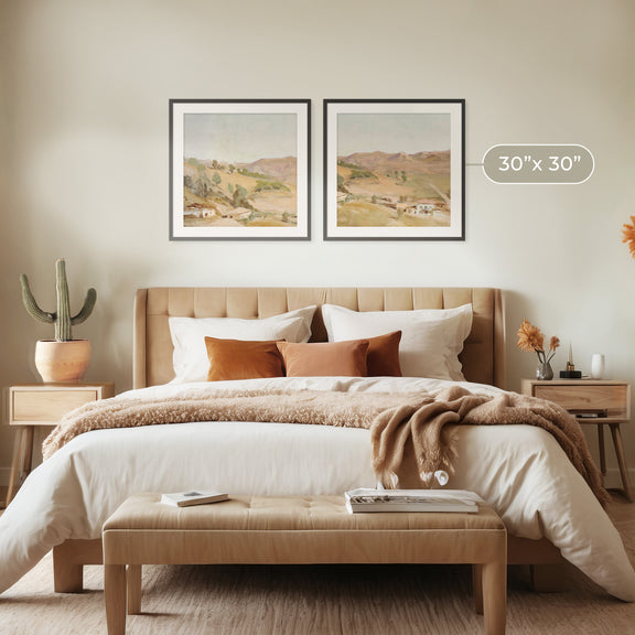 Desert Package - Bedroom Art C 1x-14 - Sage and Rose Prints