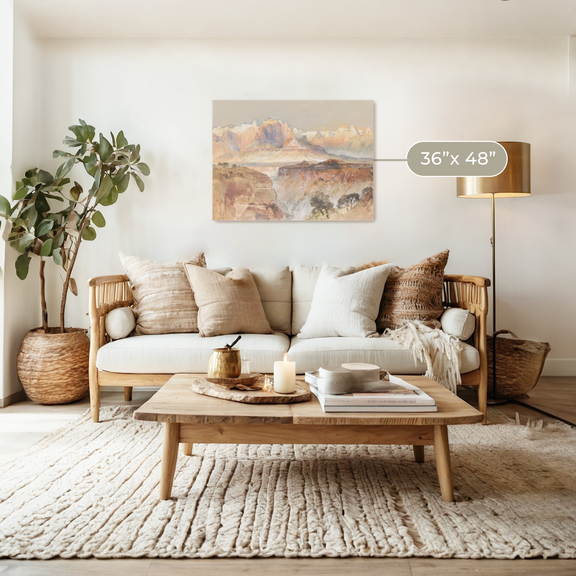 Desert Package - Living Room B 1x-15 - Sage and Rose Prints