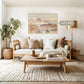 Desert Watercolor in Shades of Orange - Sage and Rose Prints