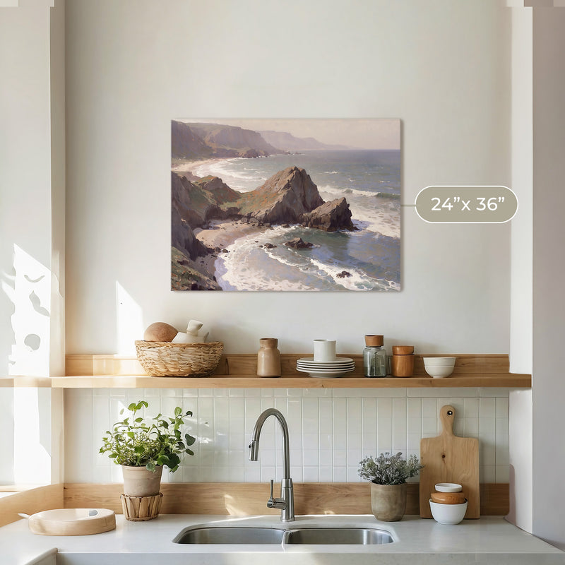 Oregon Coast Art at Canyon Beach No2 - Sage and Rose Prints