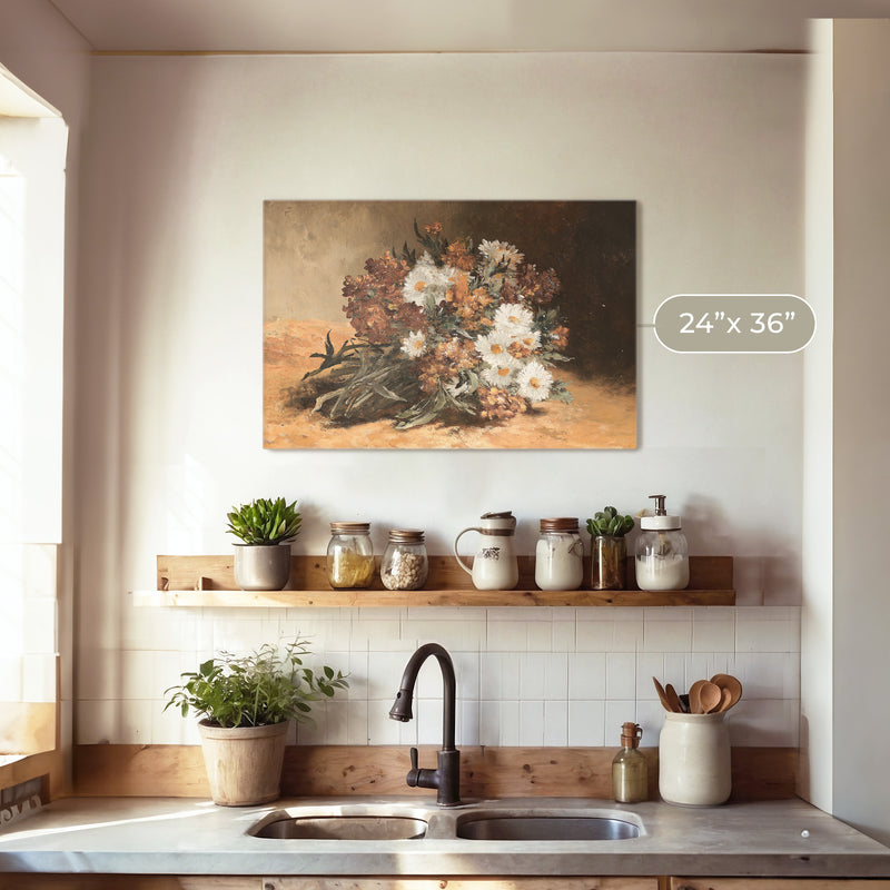 Moody Autumn Bouquet - Sage and Rose Prints