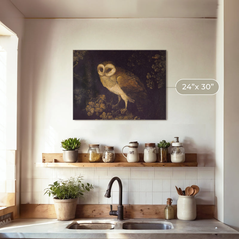 Owl Print 2 - Sage and Rose Prints