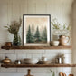 Mountain Cabin Wall Art 03-1v