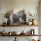 Mountain Cabin Wall Art 12-1v