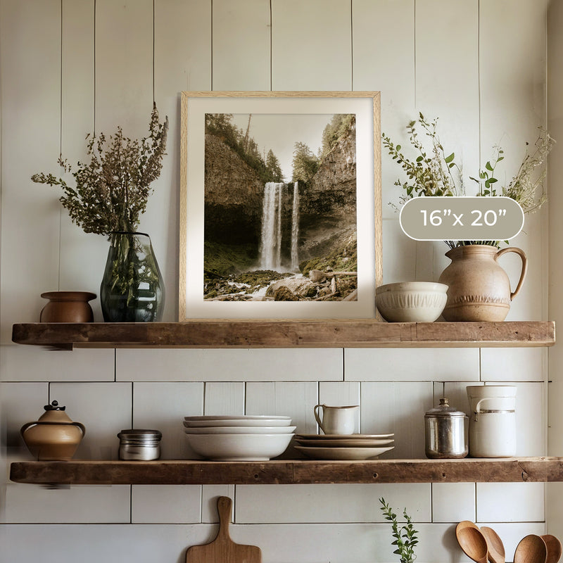 Falling - Sage and Rose Prints