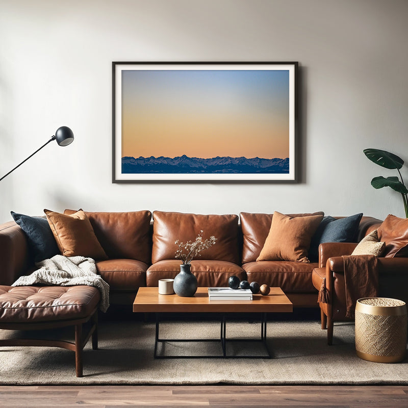 Modern Sunrise Photography - Sage and Rose Prints