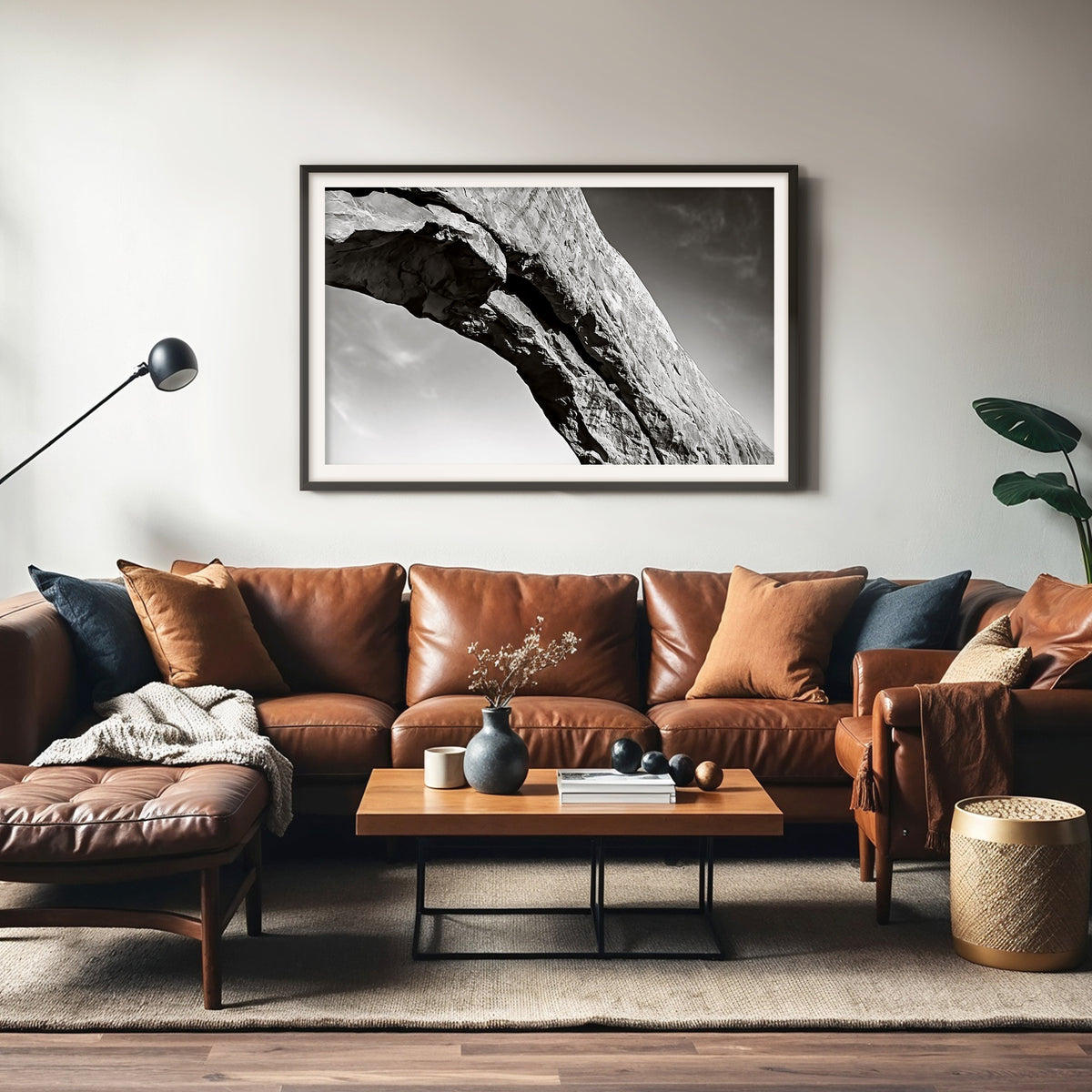 Black and White Arch Modern Photography
