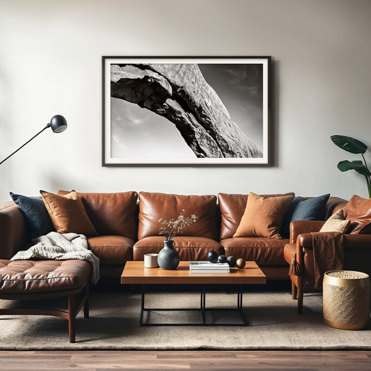 Black and White Arch Modern Photography - Sage and Rose Prints