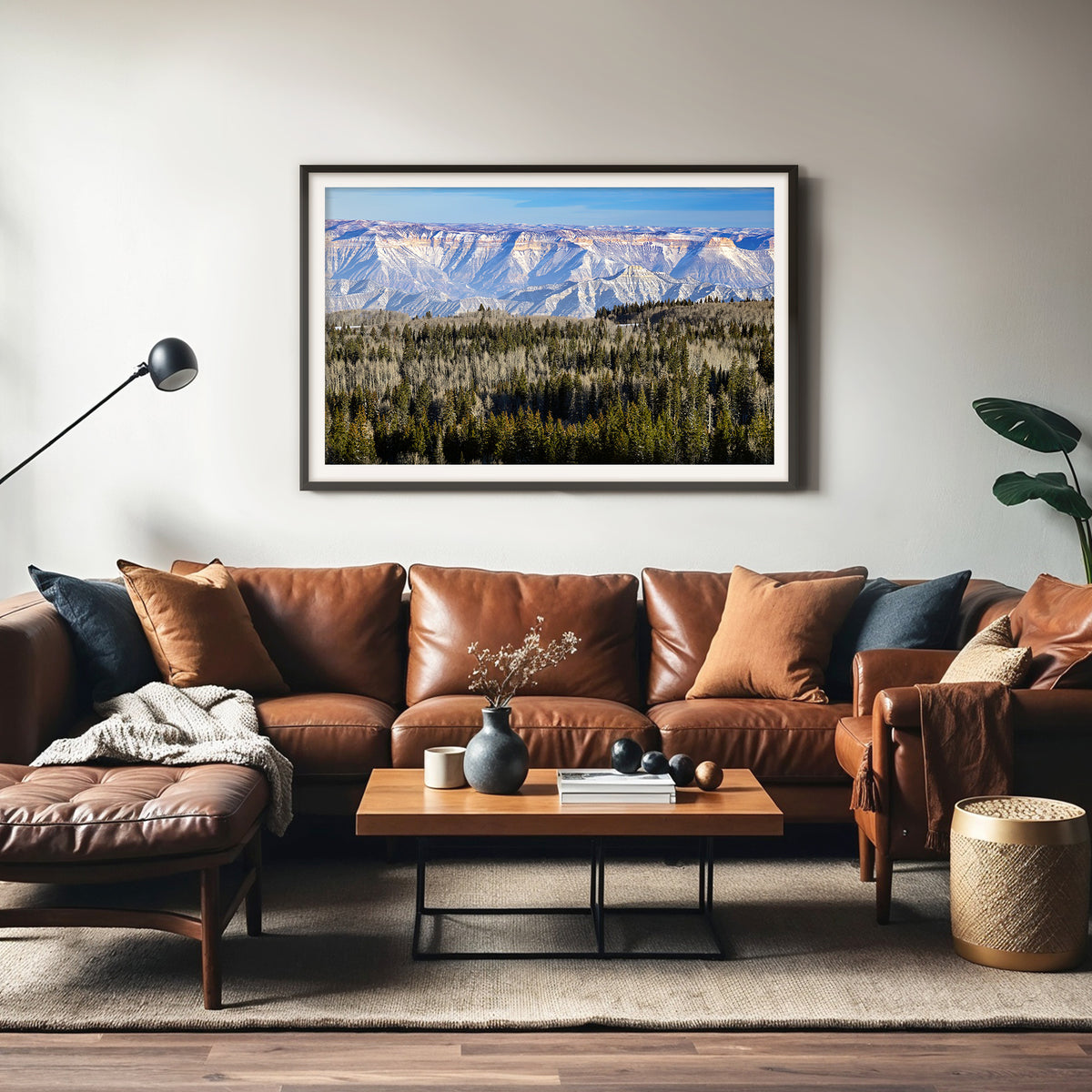 Stunning Purple and Blue Mountain Photography