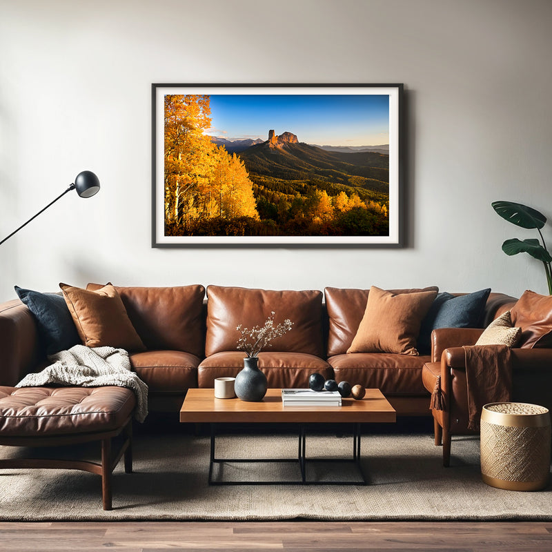 Mesa at Fall Photography - Sage and Rose Prints