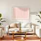 Warm Pink Minimalist Line Art - Sage and Rose Prints