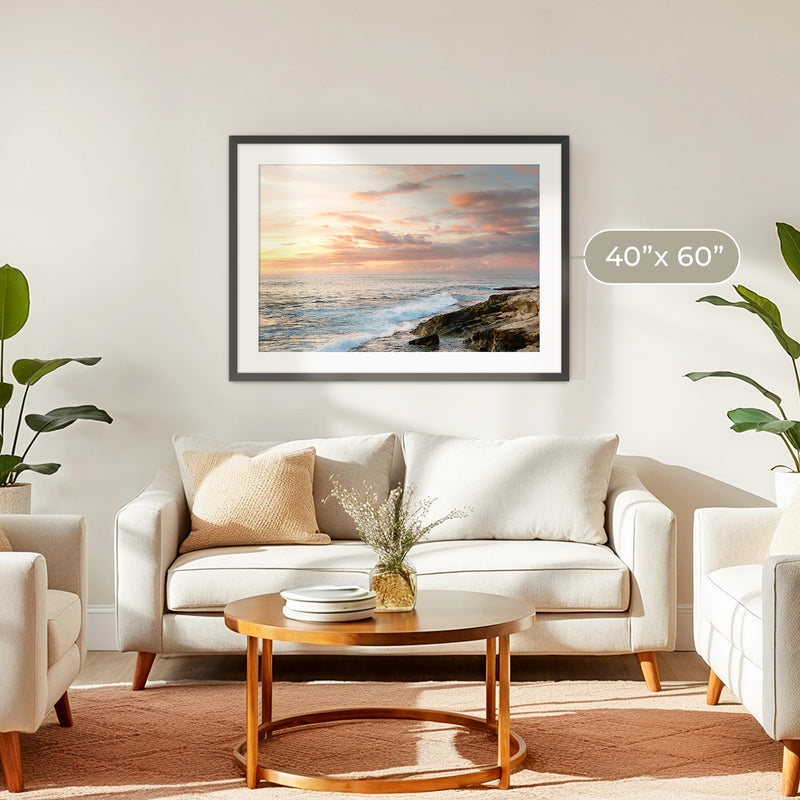 Sunset Beach Tropical Photography - Sage and Rose Prints