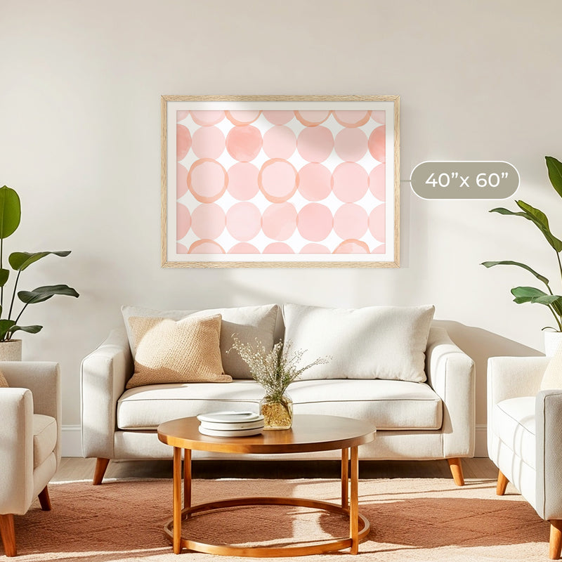 Dusty Rose Lattice - Sage and Rose Prints