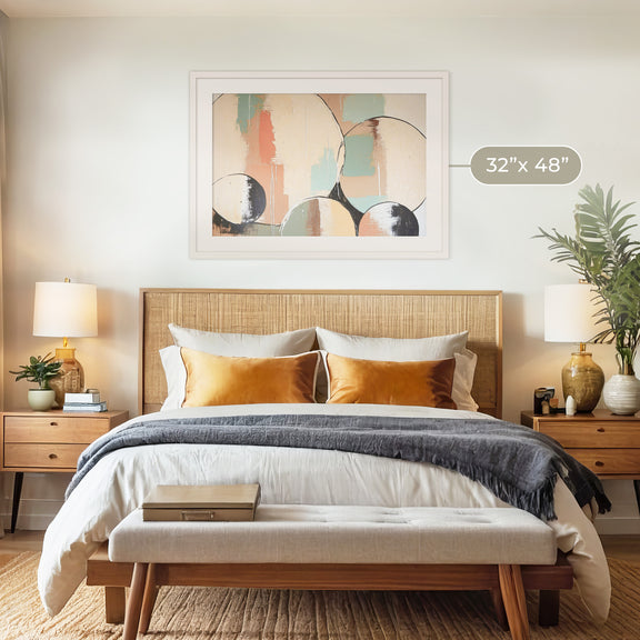 Mid Century Modern Art 03-1x - Sage and Rose Prints