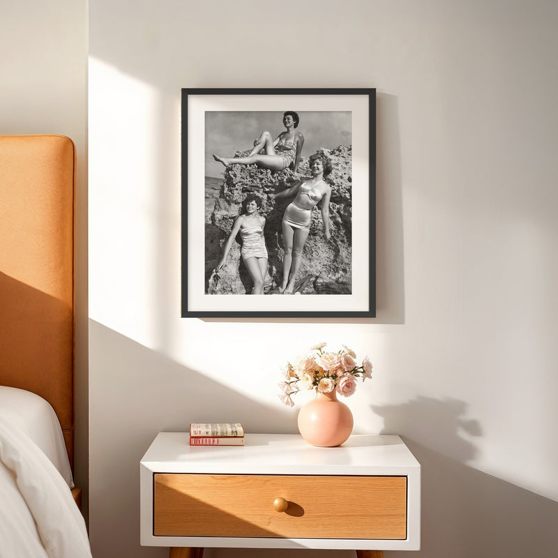 Summer and Swimsuits Vintage Photo Print - Sage and Rose Prints