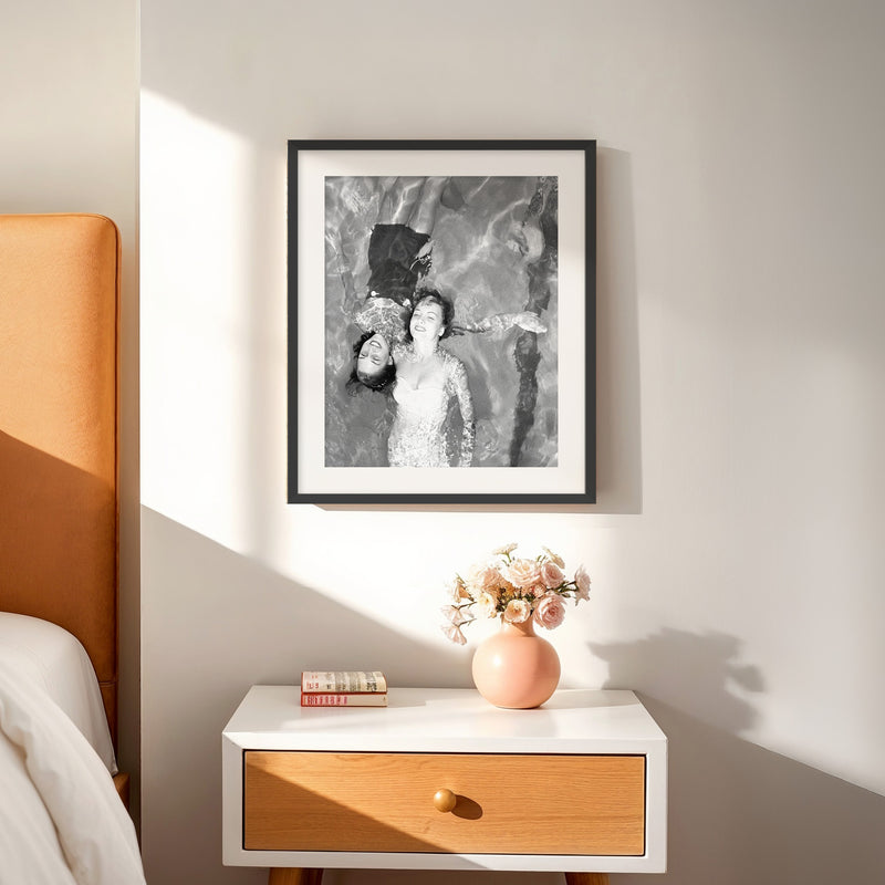 Women Swimming Vintage Photo No1 - Sage and Rose Prints