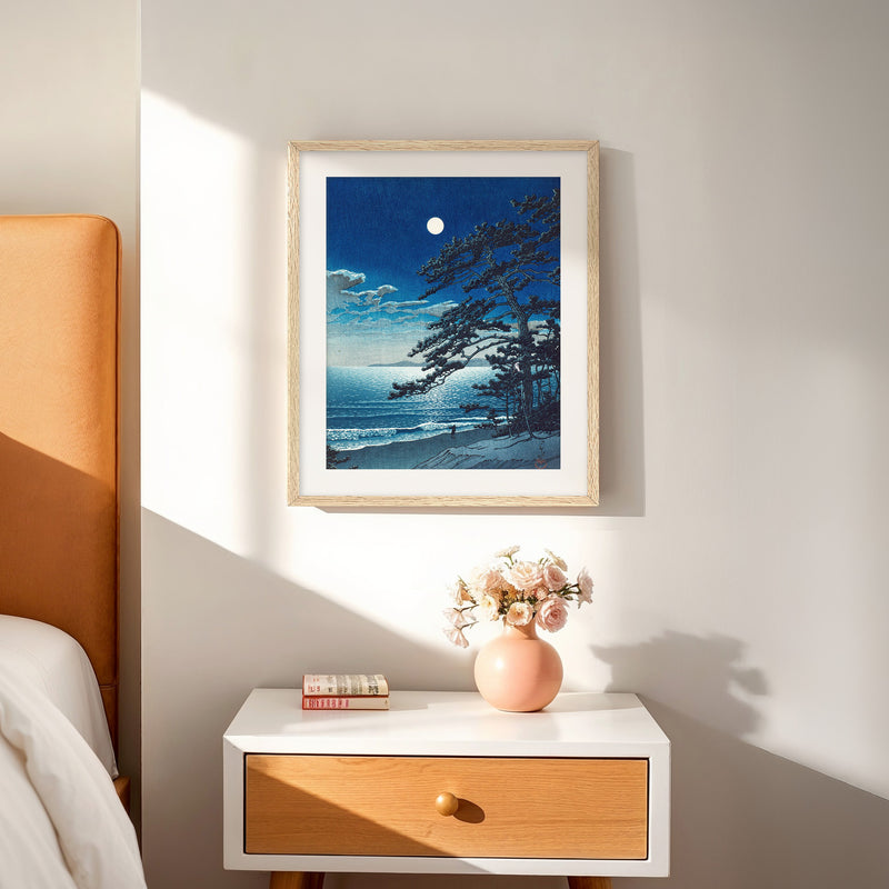 Royal Blue Wabi Sabi Art Print - Sage and Rose Prints