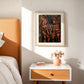 Dark Modern Abstract Portrait Print - Sage and Rose Prints