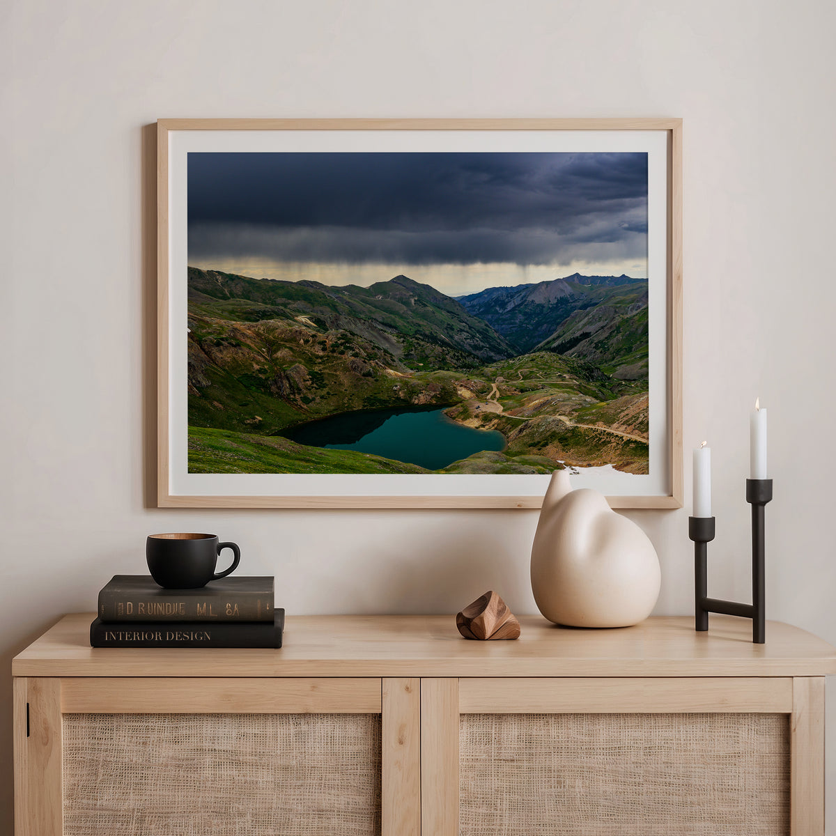 Teal and Green Mountain Photography