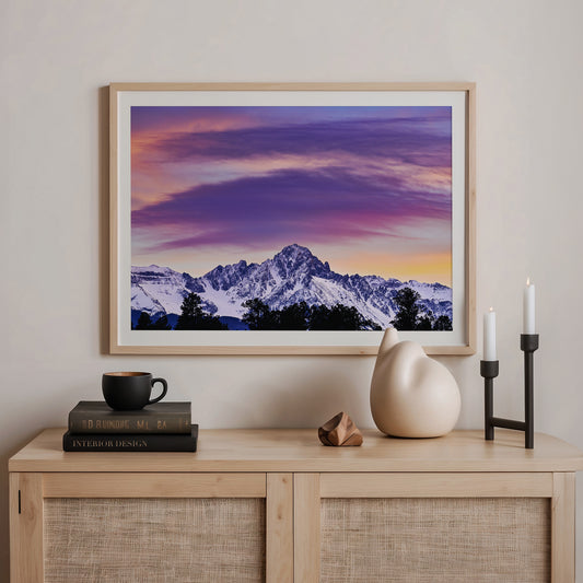 Colorado Rockies Sunset Photography - Sage and Rose Prints