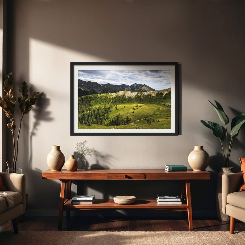 Mountain Nature Photography - Sage and Rose Prints
