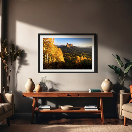 Mesa at Fall Photography - Sage and Rose Prints