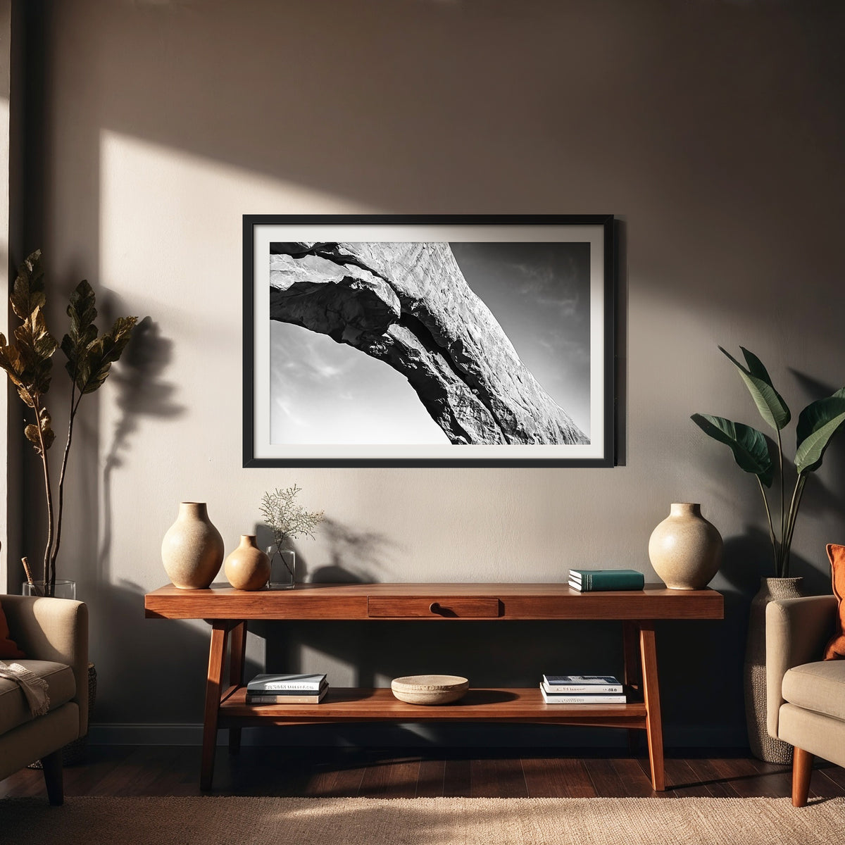 Black and White Arch Modern Photography